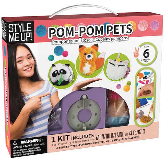 Style Me Up! Pom Pom Pets Activity Kit